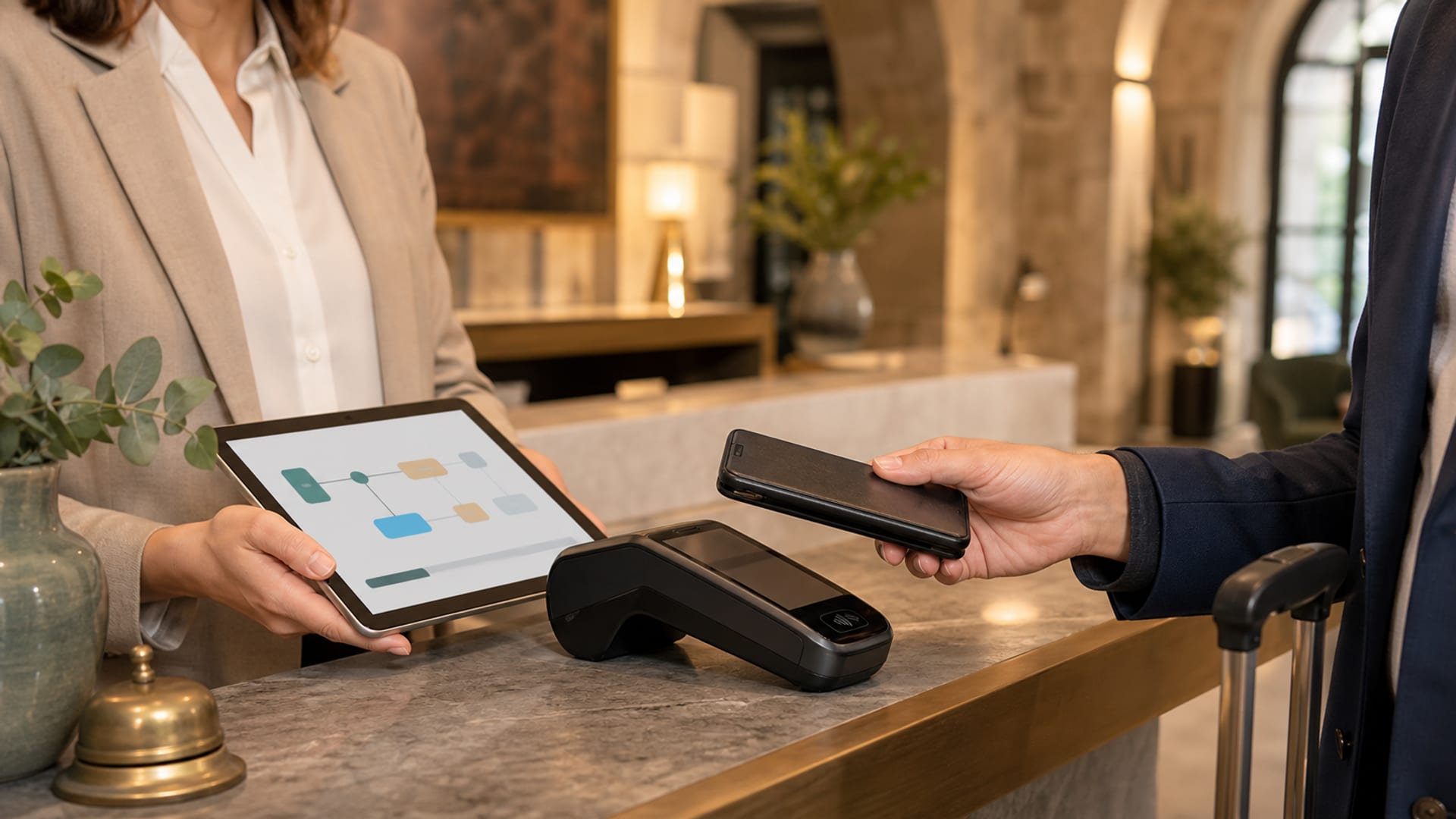Comparación de procesadores de pago para hoteles: Stripe, Adyen, Worldpay, Elavon y Square