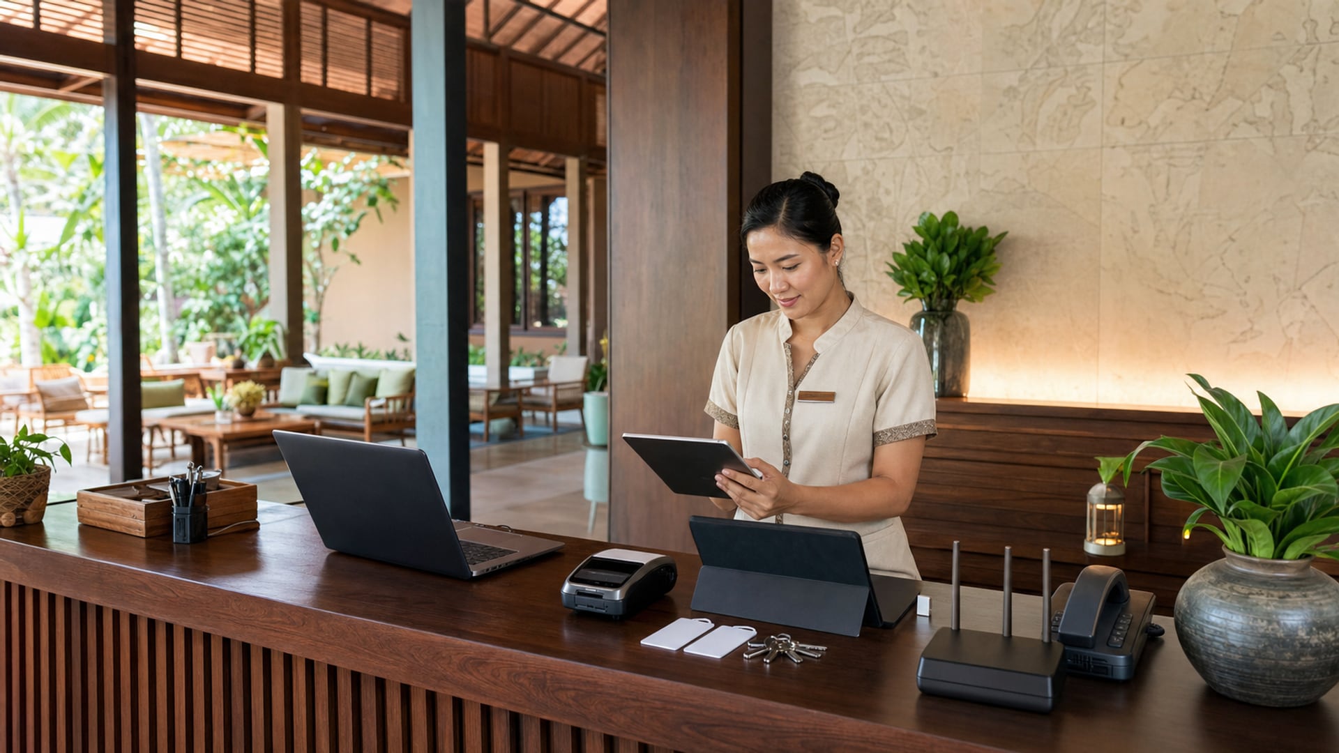 เจ้าของโรงแรมบูทีคในไทยกำลังเปรียบเทียบแพลตฟอร์ม PMS