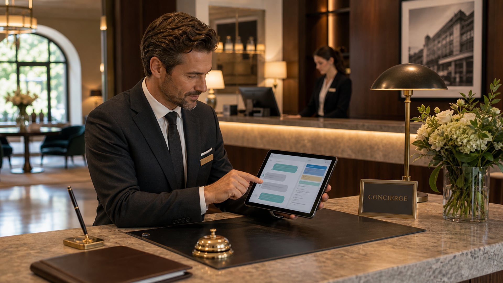 Datenfluss zwischen KI-Concierge und PMS für deutsche Hotels